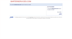 Desktop Screenshot of barterservices.com